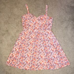 H & M Divided floral dress